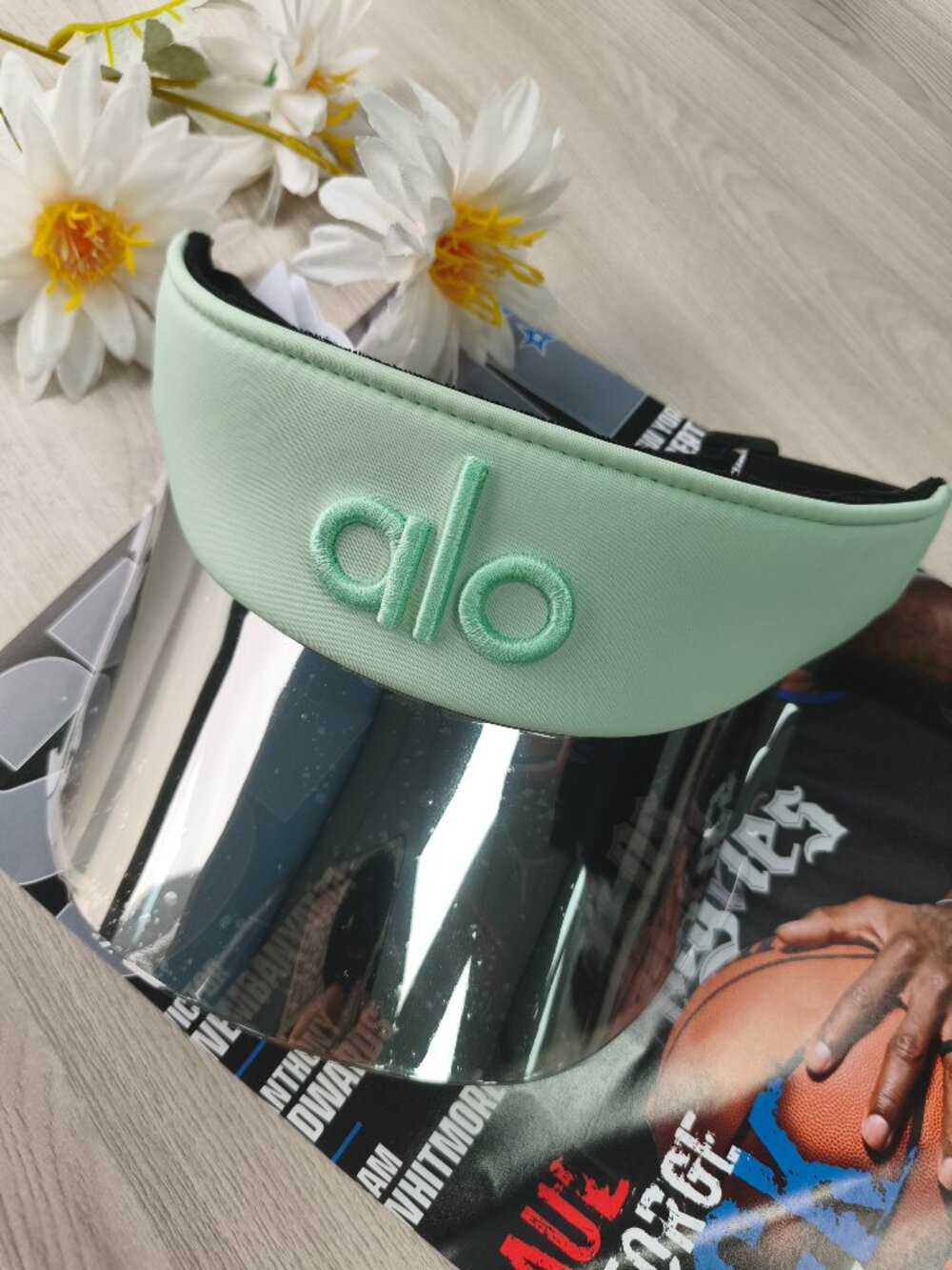 NWT Alo Yoga Airlift Solar Visor Spearmint Tennis Golf Cap🎾-Summer Essentials🌞